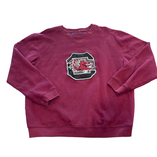 USC South Carolina Patchwork Crew (M)