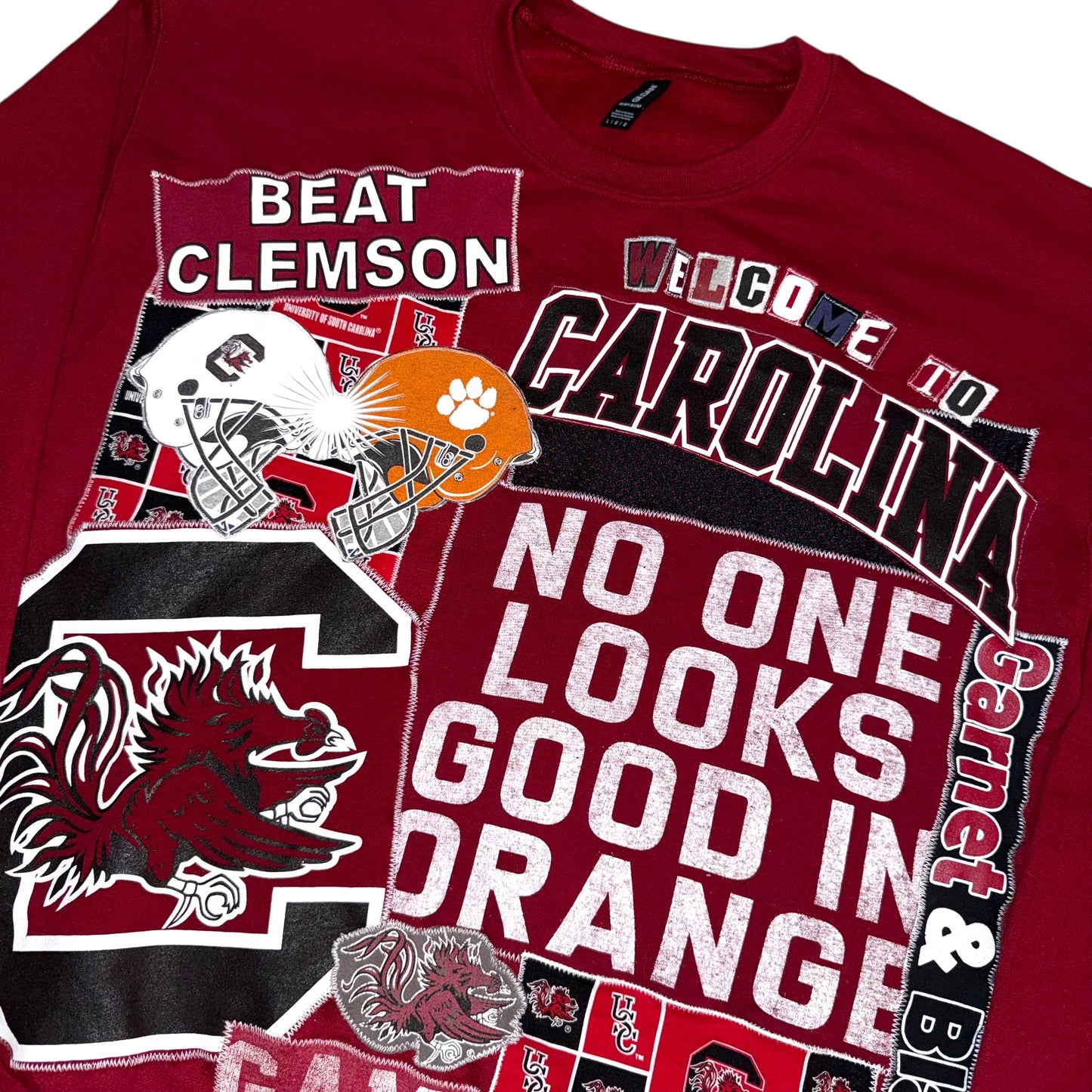 USC South Carolina Reworked Rivalry Post Card (L)