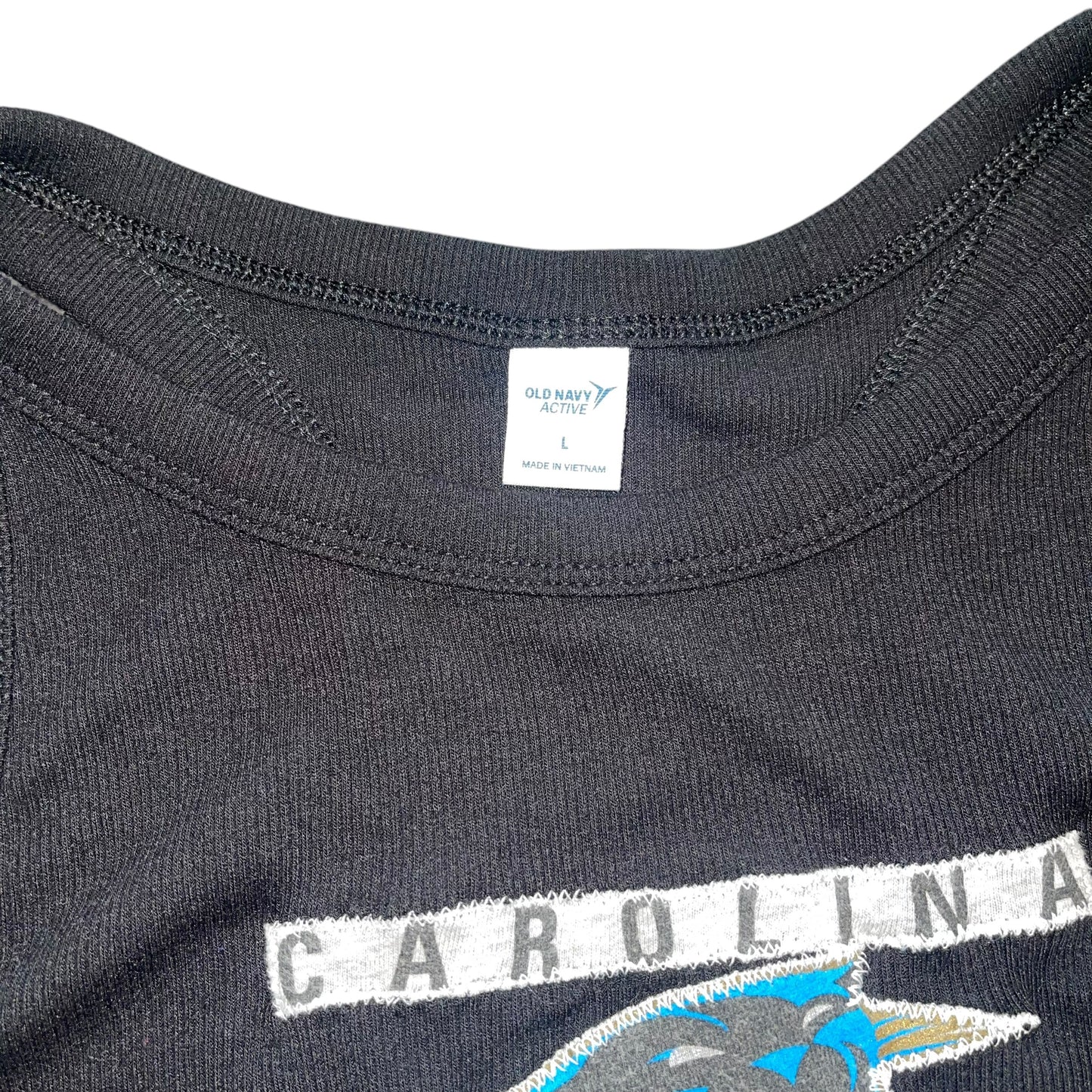 Carolina Panthers Patchwork Tank (L)