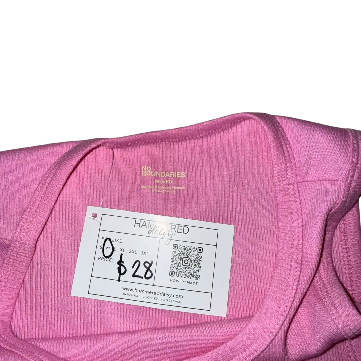 Just a Girl-Y2K Ice Cream Pink (M)