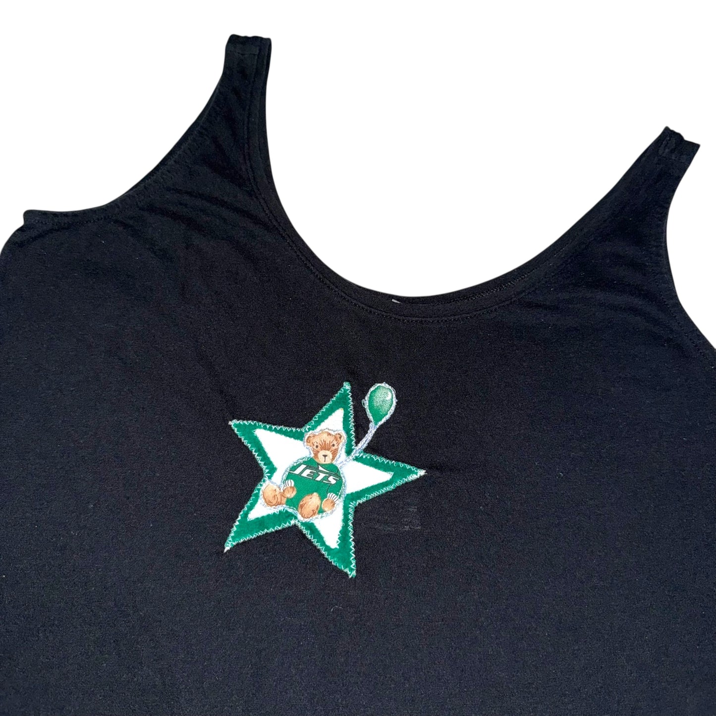 New York Jets Upcycled Bear Tank (S/M)