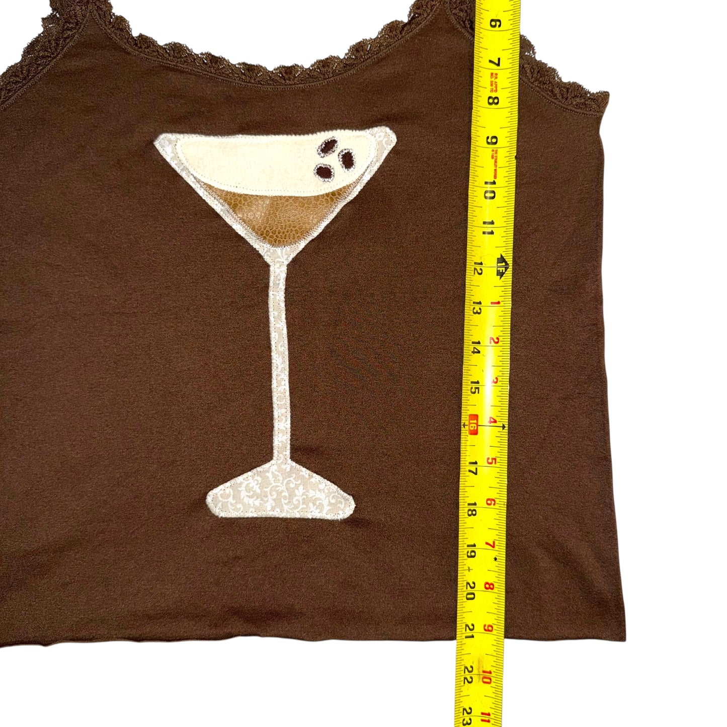Just a Girl - Espresso Tini Tank (L)