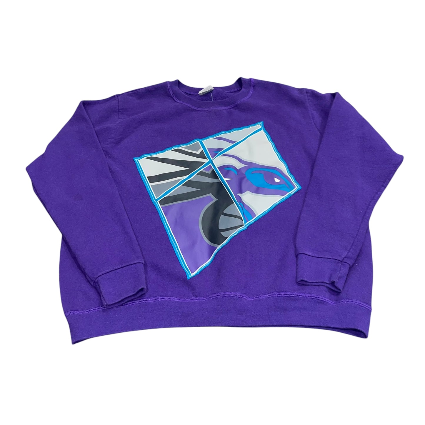 Charlotte Hornets Patchwork Crew (L)