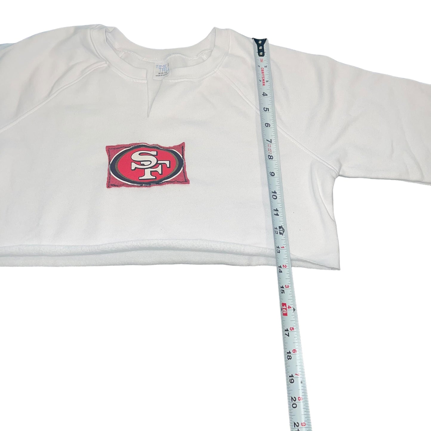 San Francisco 49ers Patchwork Sweatshirt (M)