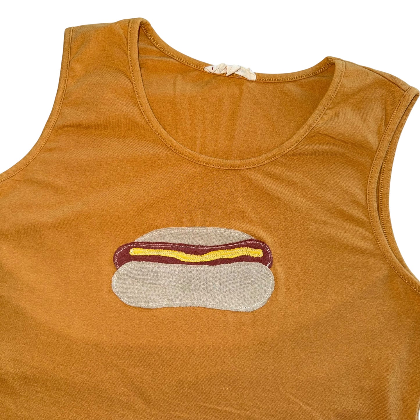 For The Girls, USA - Yellow Hot Dog Tank (M/L)