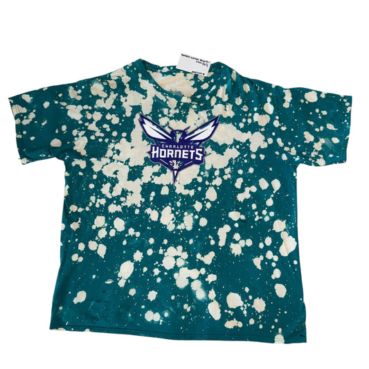 CLT - Hornets Custom Bleach Tee Distressed (XL)