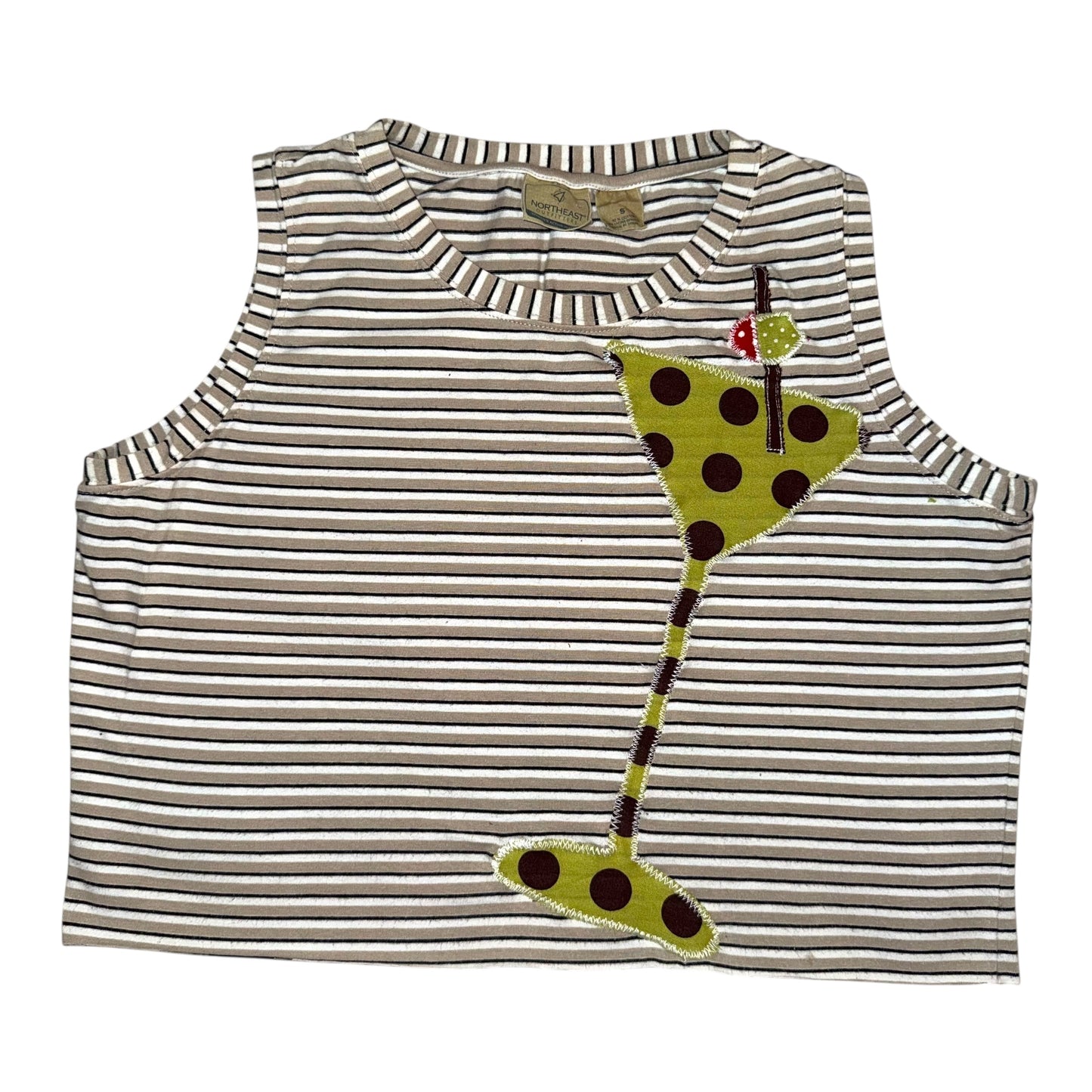 Just a Girl - Polka Dot Tini Tank (S)