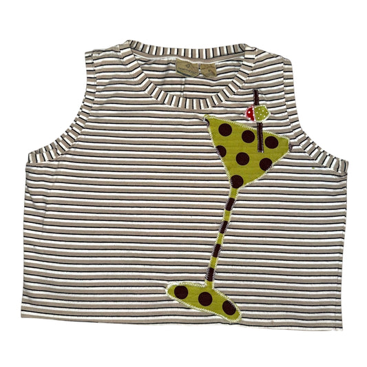 Just a Girl - Polka Dot Tini Tank (S)