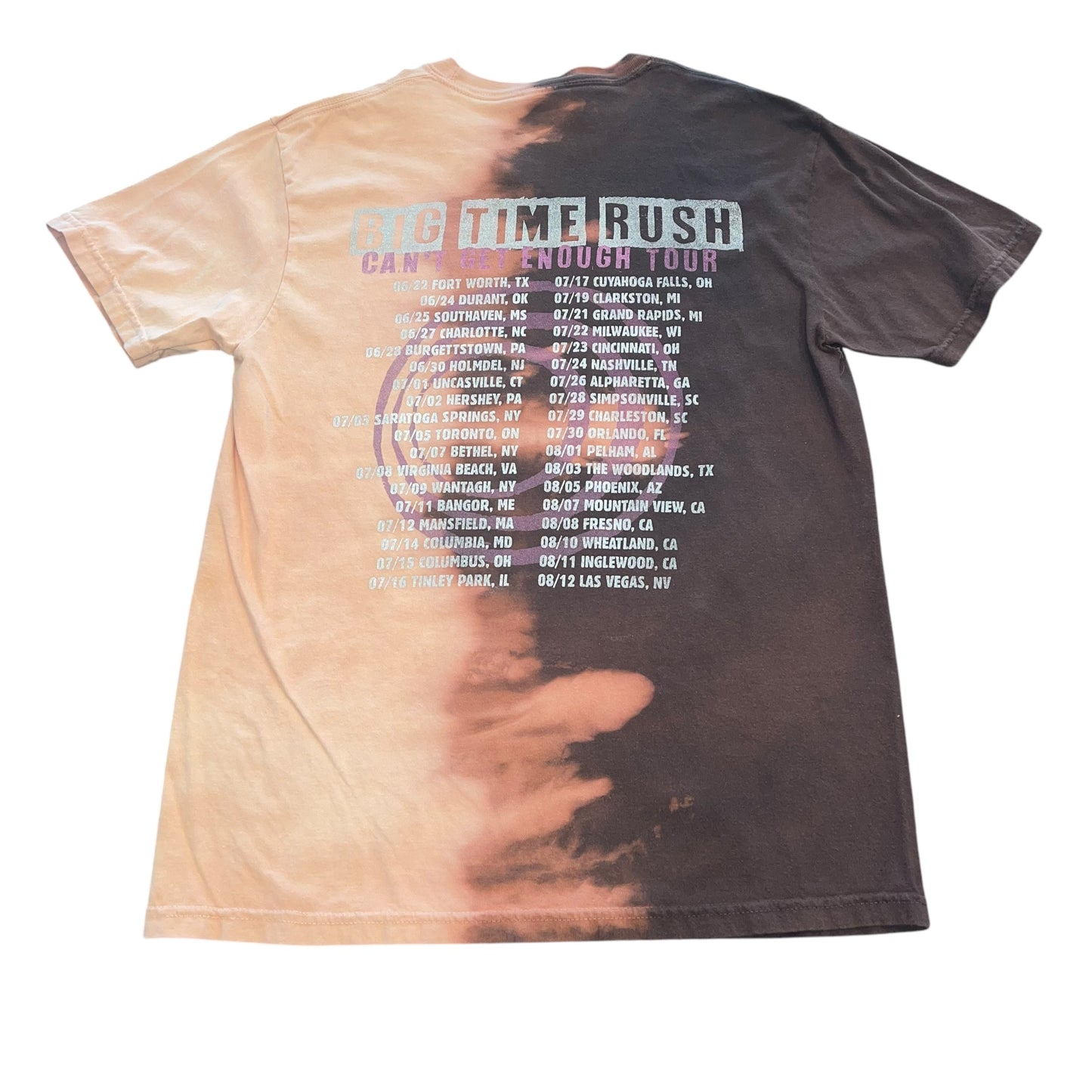 Big Time Rush Bleached Band Tee (M)