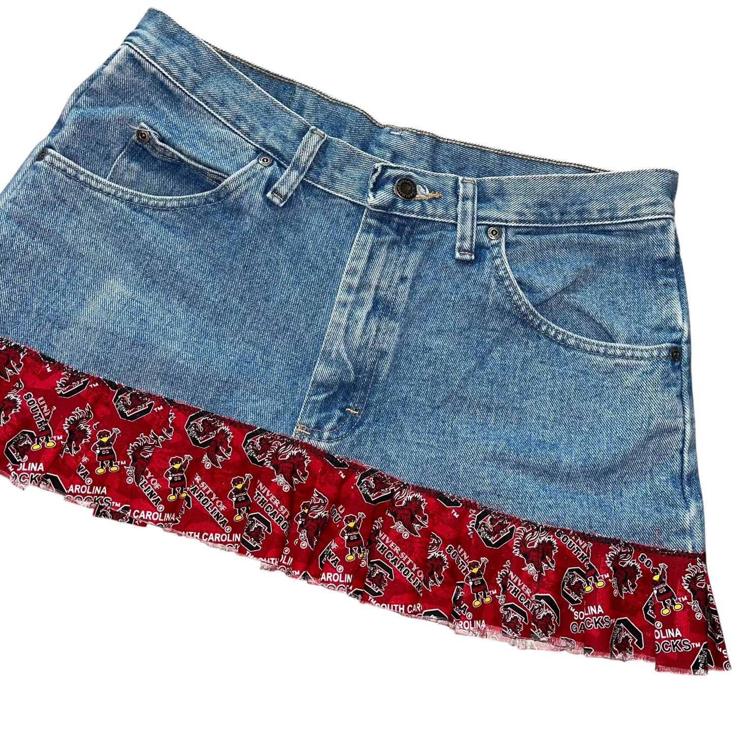 USC South Carolina Ruffle Trim Skirt (32in)