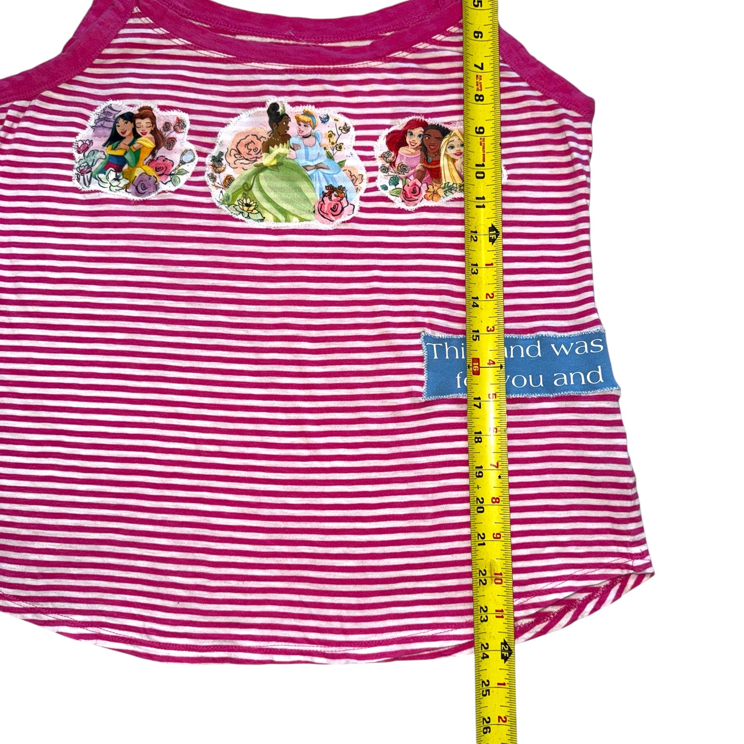Just a Girl - This Land Striped Tank (L)