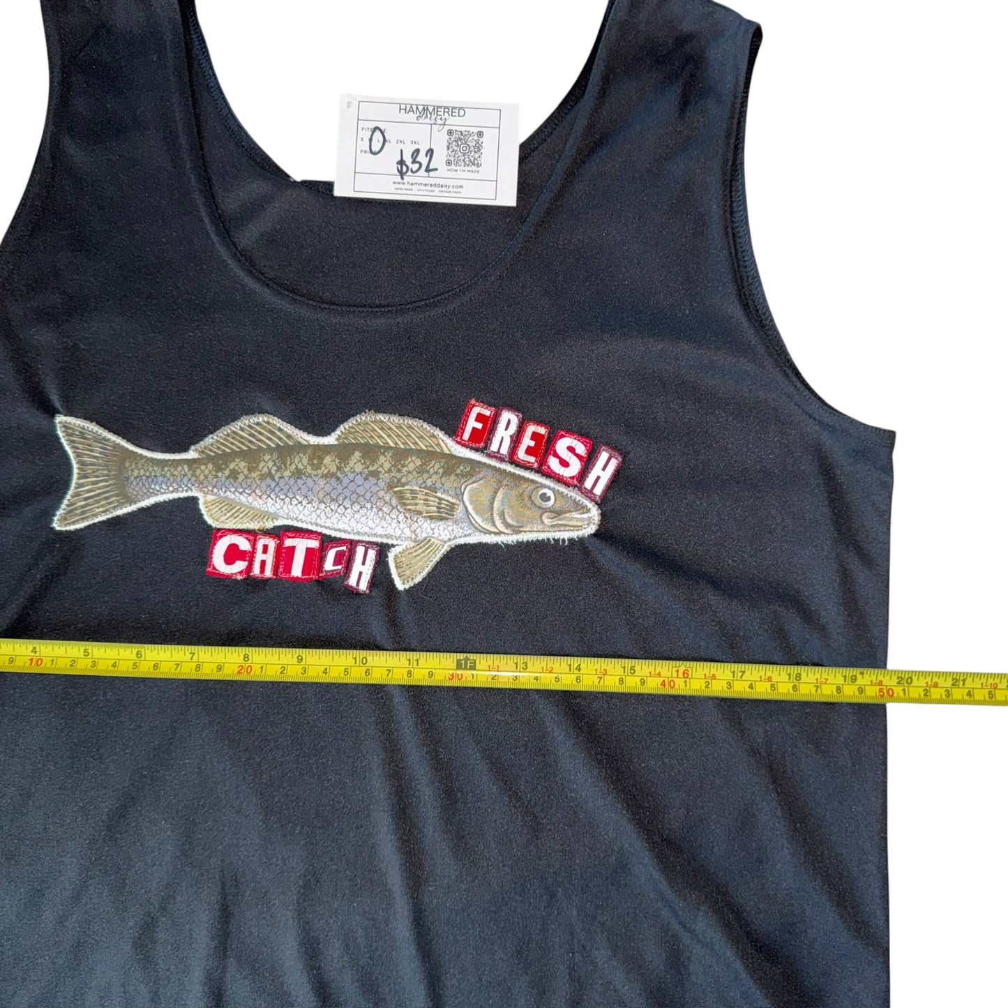 Earthbound- Fresh Catch Red Letters (M/L)