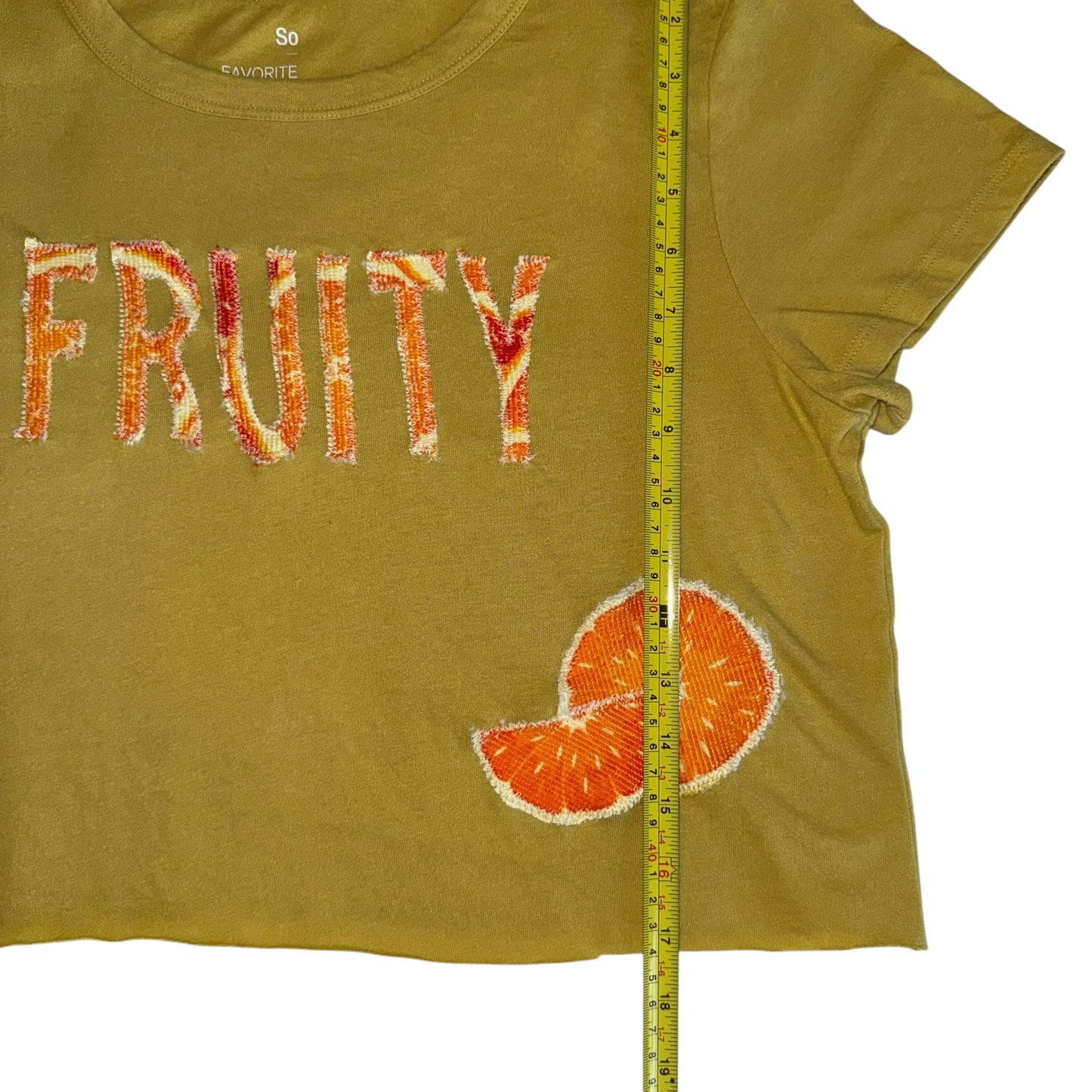 PRIDE - Fruity Orange Yellow Crop (L)