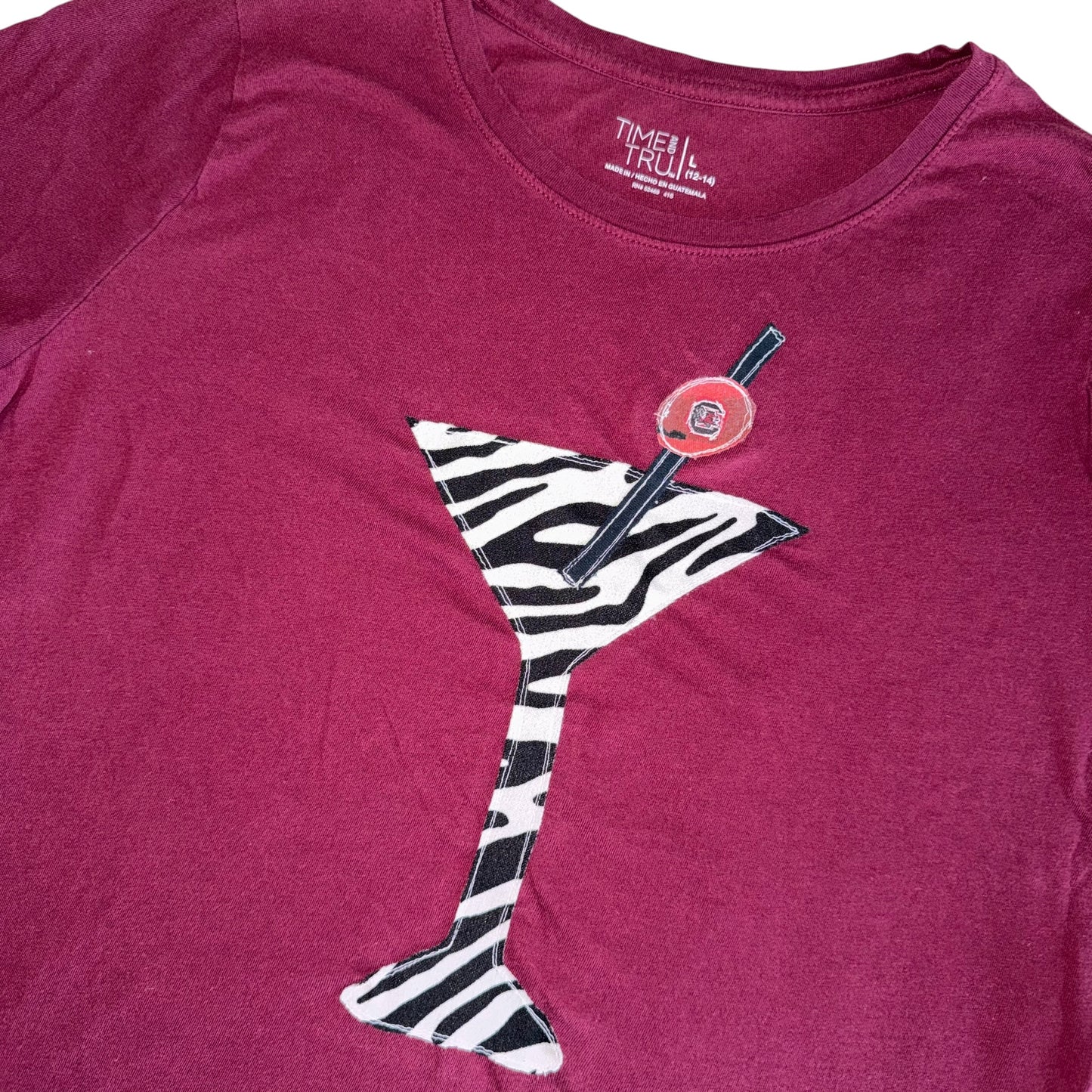USC South Carolina Upcycled Martini Tee (L)