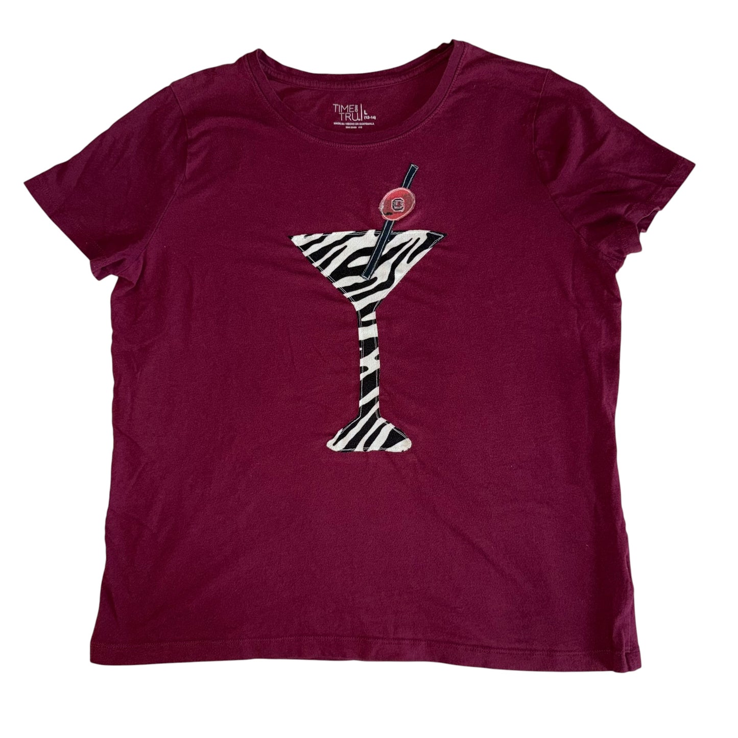 USC South Carolina Upcycled Martini Tee (L)