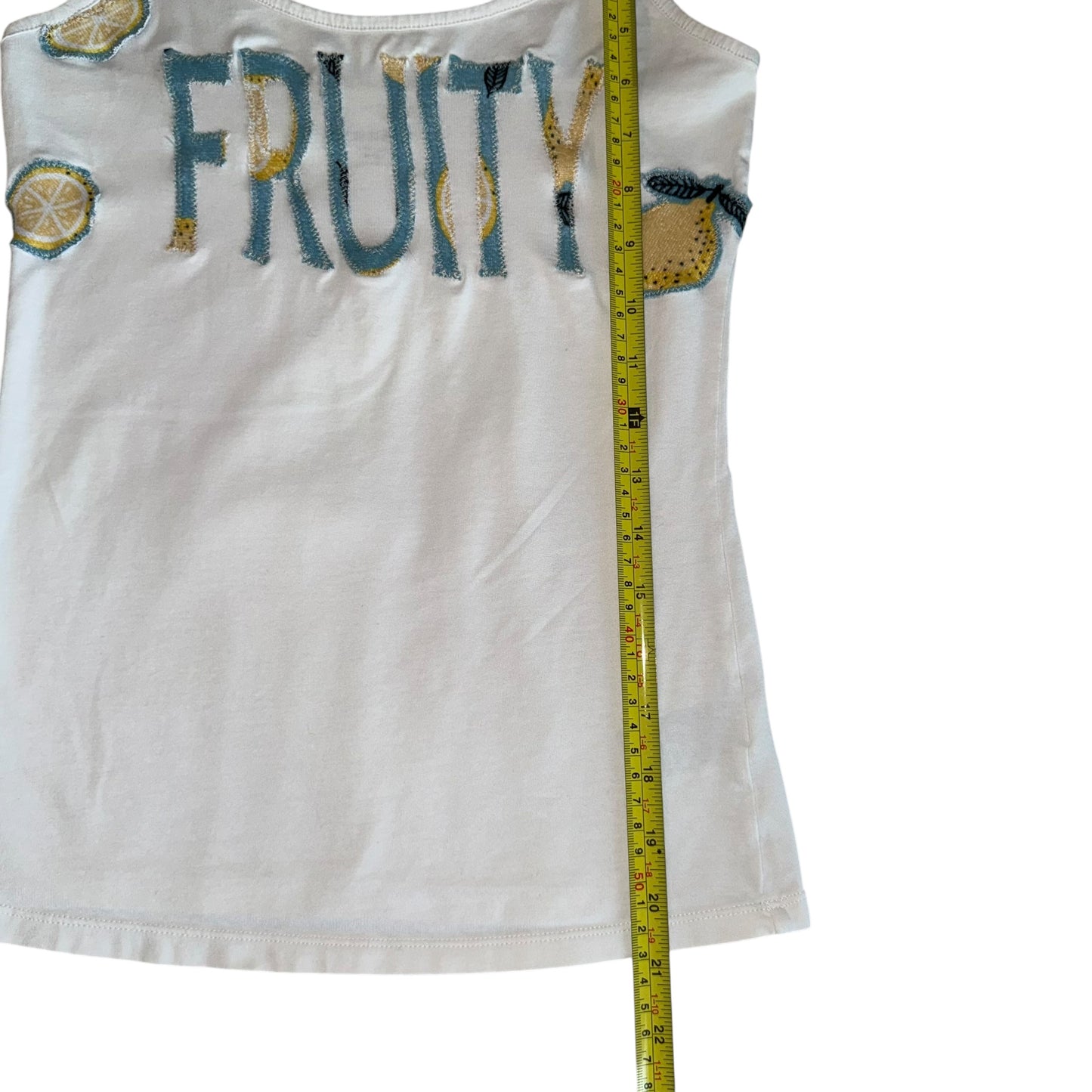 PRIDE - Fruity Lemons White Tank (XS)
