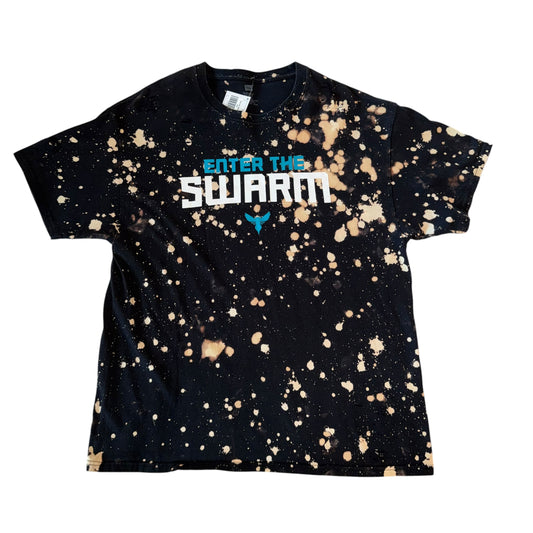 CLT - Hornets Bleach Enter The Swarm Distressed (XL)