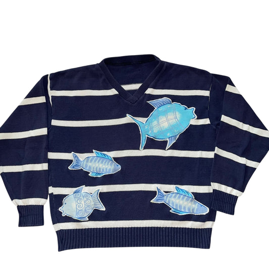 Earthbound - Striped Fish Party (L/XL)