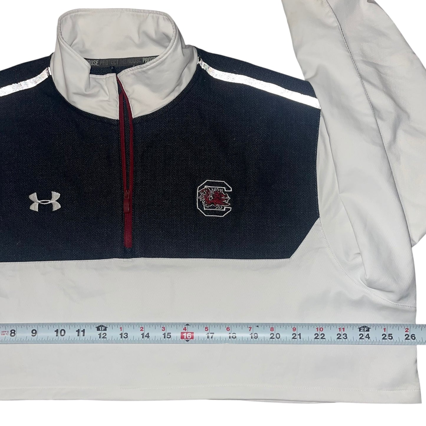 USC South Carolina Upcycled Cropped Quarter Zip (XL)