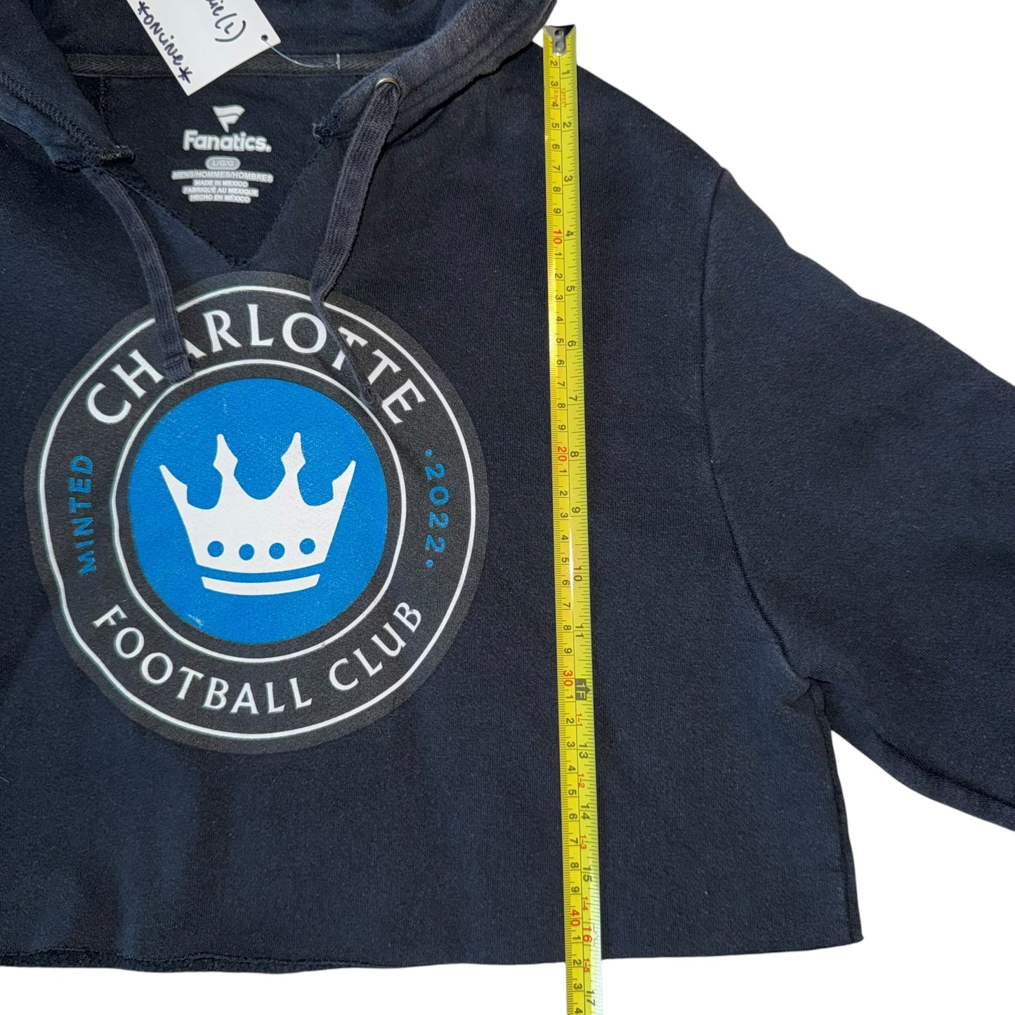 CLT - Charlotte FC Cropped Hoodie (L)