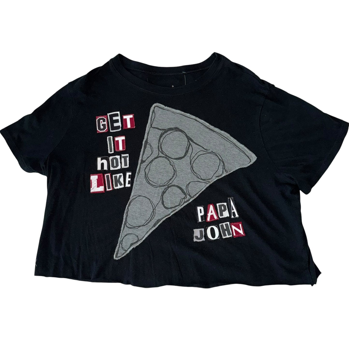 Just a Girl-Papa John’s Shirt (L)