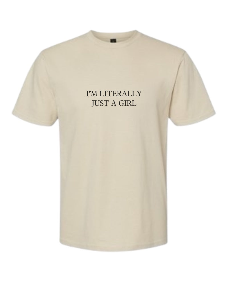 T-SHIRT BAR - Just A Girl Custom Tee