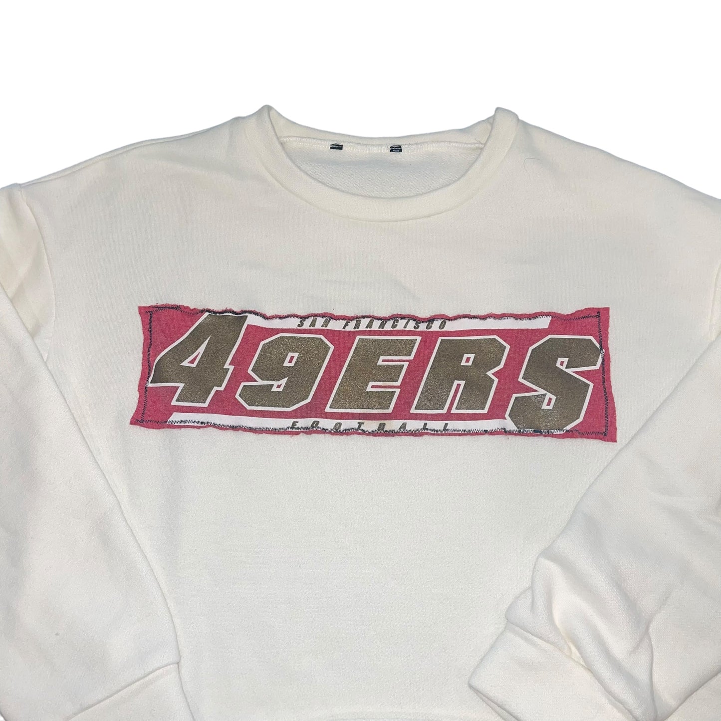 San Francisco 49ers Patchwork Sweatshirt (M)