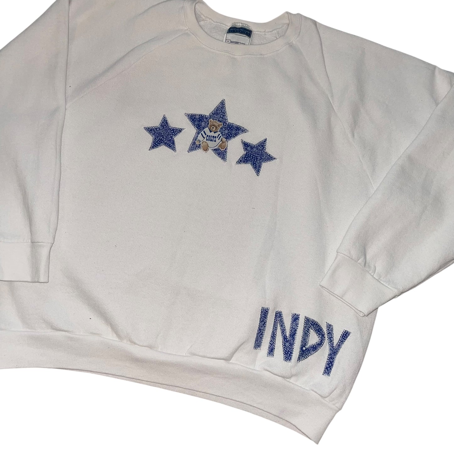 Indianapolis Colts NFL BEAR Patchwork Crew (XL)