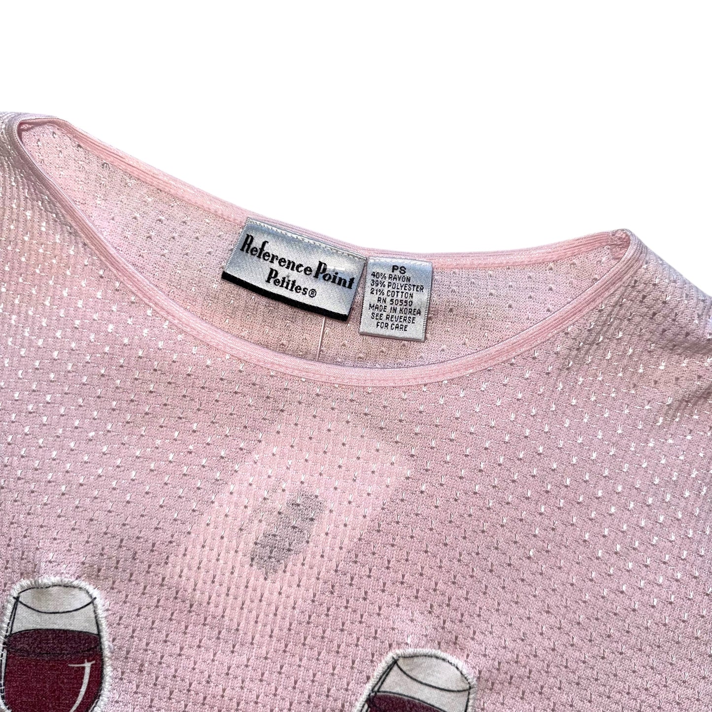 Just a Girl - Double Wine Tee (S)