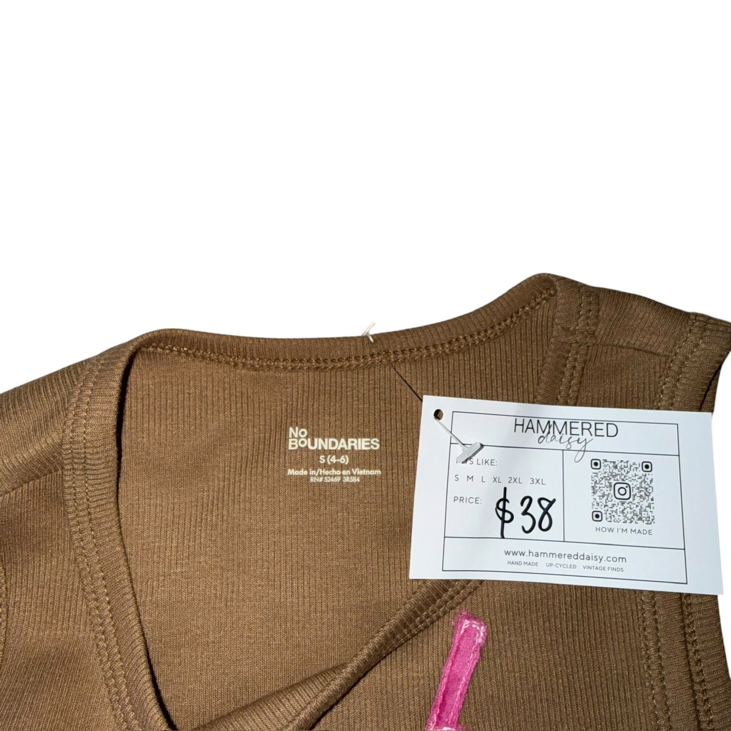 Just a Girl-Y2K Martini Light Brown (S)