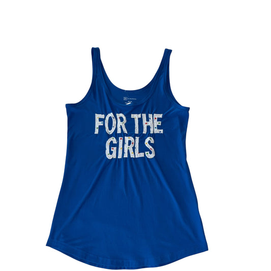 PRIDE - For the Girls Blue Tank (M)