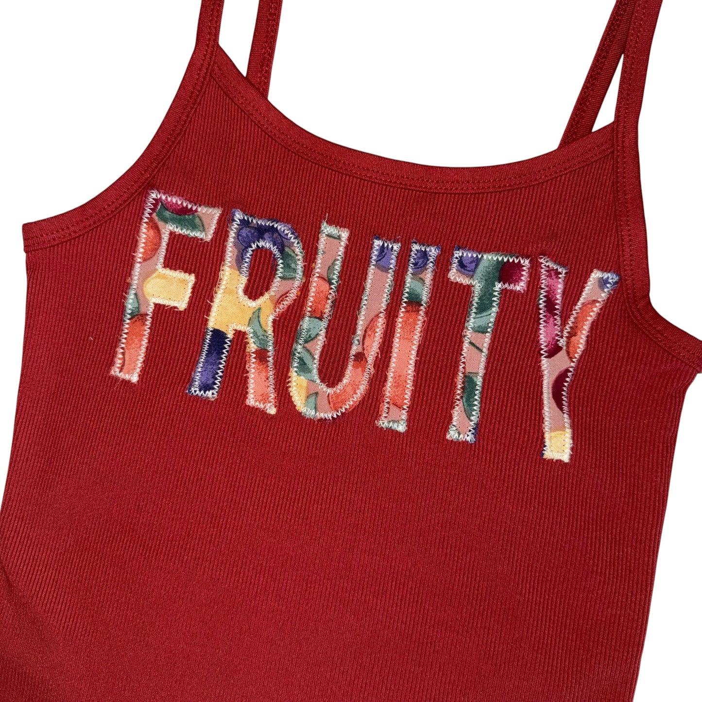 PRIDE - Multi Fruit Burnt Orange Fruity Tank (S)