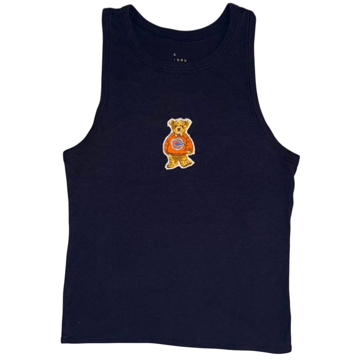 Chicago Bears Upcycled Bear Blue Tank (L/XL)
