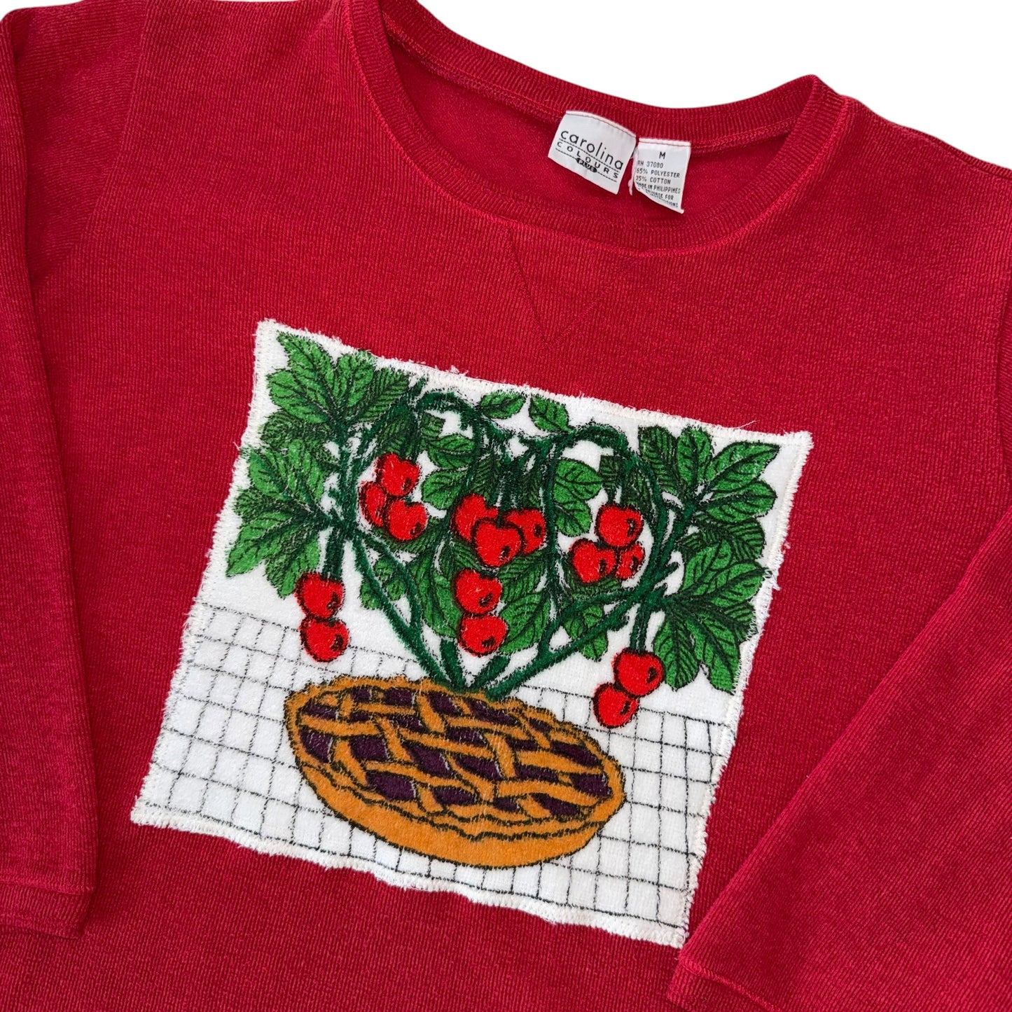 For The Girls, USA - Cherry Pie Red Pullover (M)
