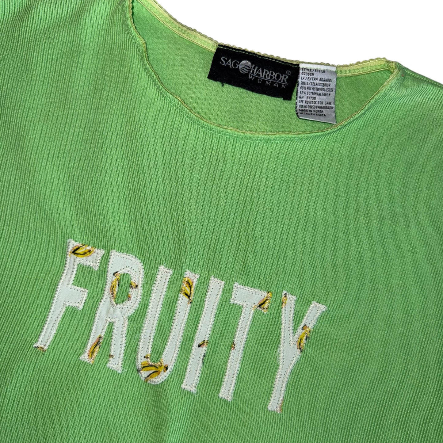 PRIDE - Fruity Banana Green Tee (L/XL)