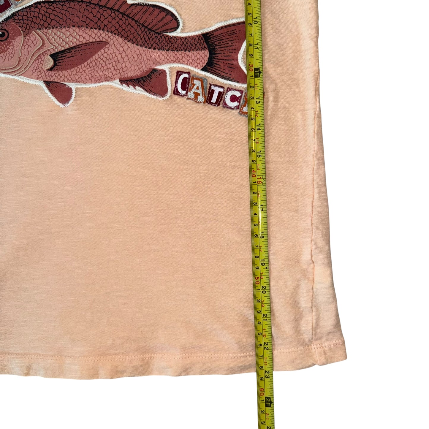 Earthbound - Fresh Catch Peach Tank (XS/S)