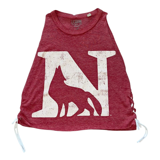 Newberry Reworked Lace Up Tank (S)
