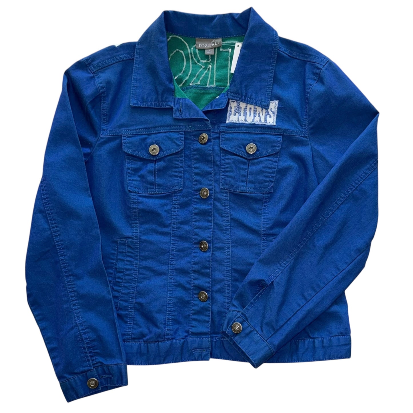 Detroit Lions Upcycled Jacket (L)