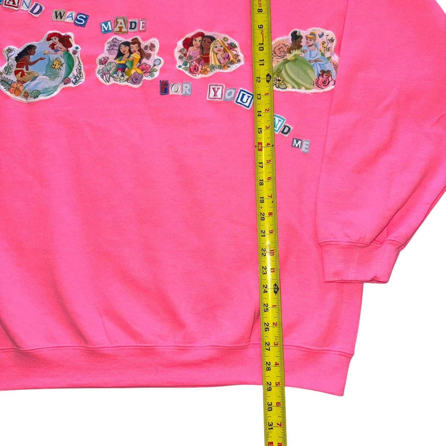 Just a Girl - This Land Pink Crew (2XL)