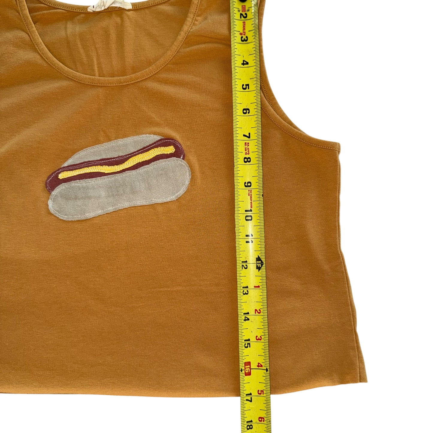 For The Girls, USA - Yellow Hot Dog Tank (M/L)
