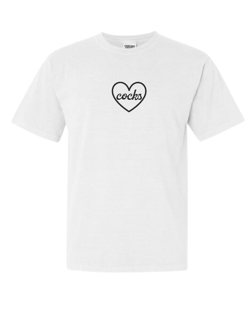 T-SHIRT BAR - Heart Cocks Custom Tee