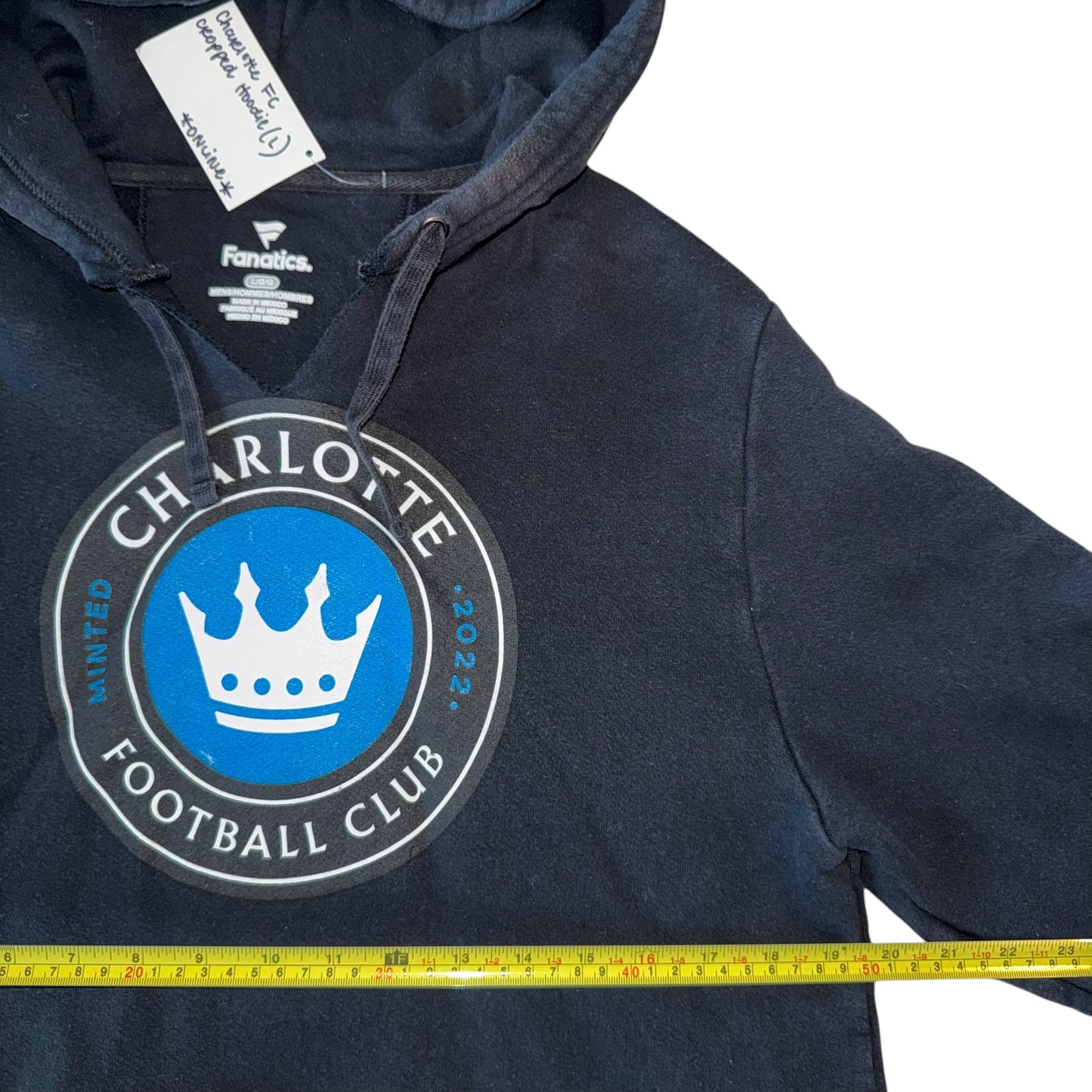 CLT - Charlotte FC Cropped Hoodie (L)