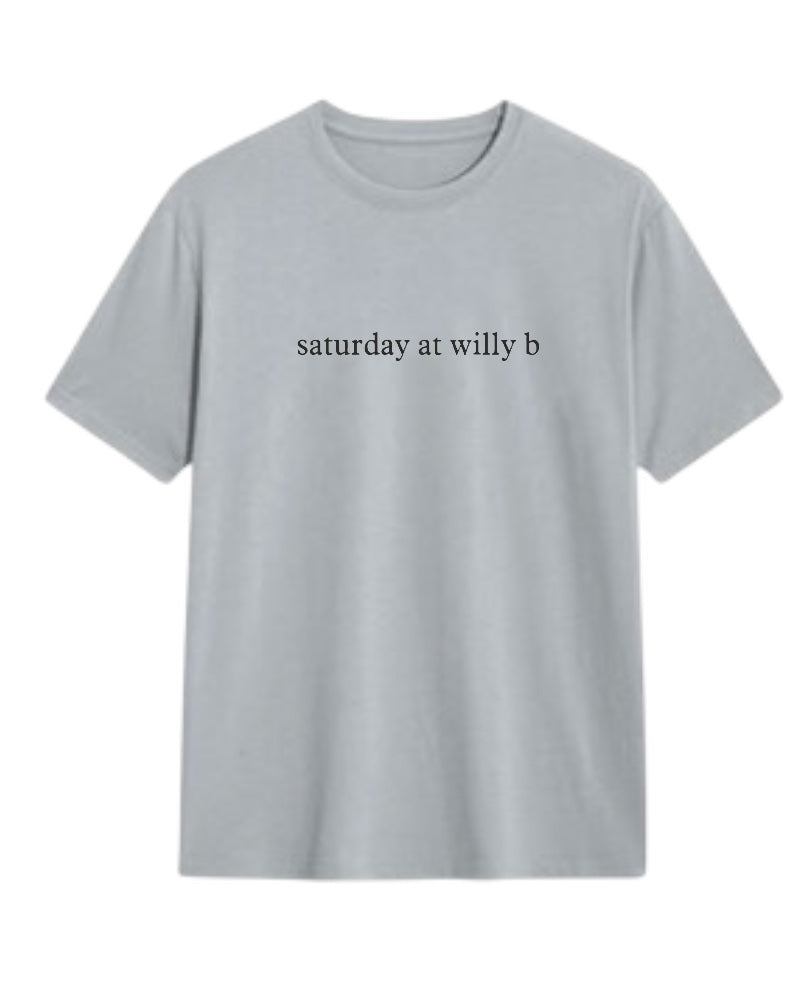 T-SHIRT BAR - Willy B Lowercase Custom Tee