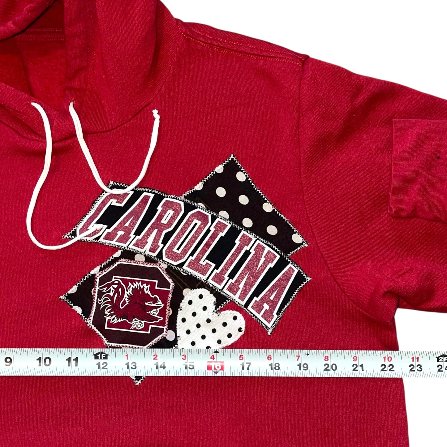 USC South Carolina Upcycled Dottie Crop (L)