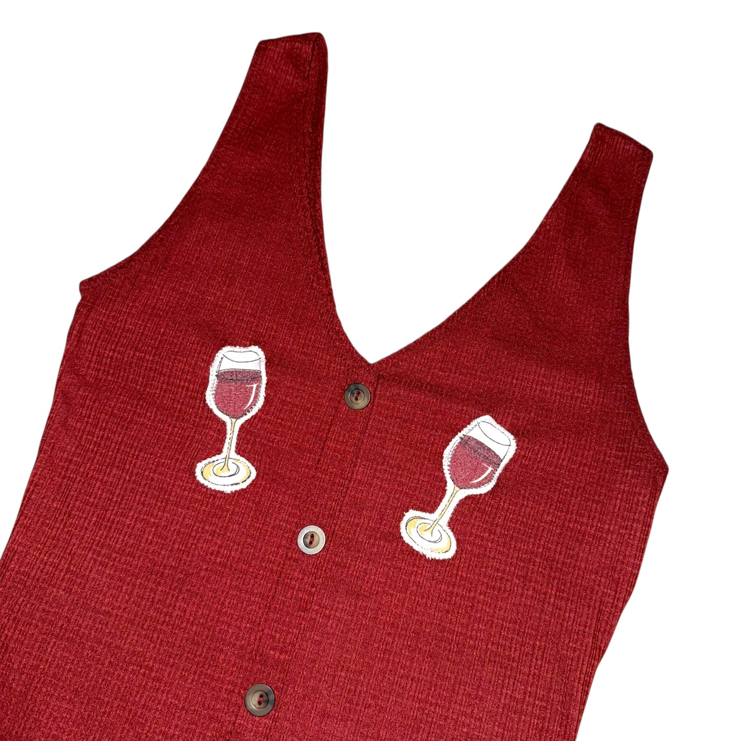 Just a Girl - Double Wine Tank (S/M)