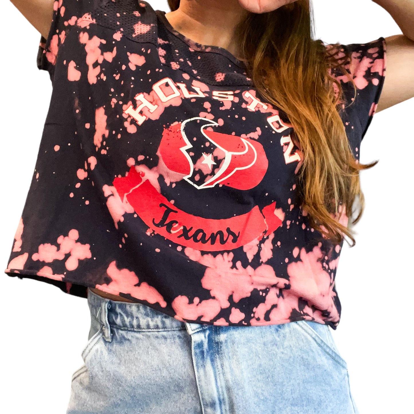 Houston Texans Bleach Crop (XXL)