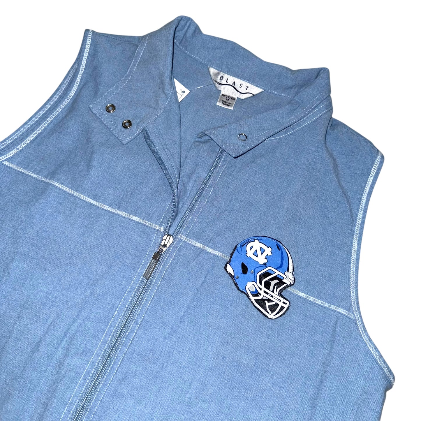 UNC North Carolina Upcycled Helmet Vest (M)