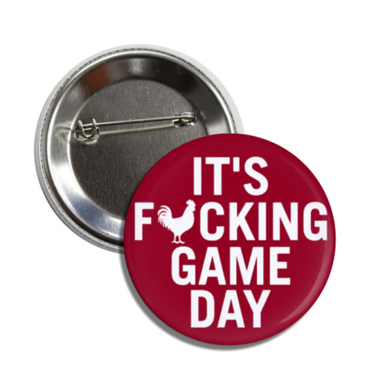 F*cking Game Day Garnet Button