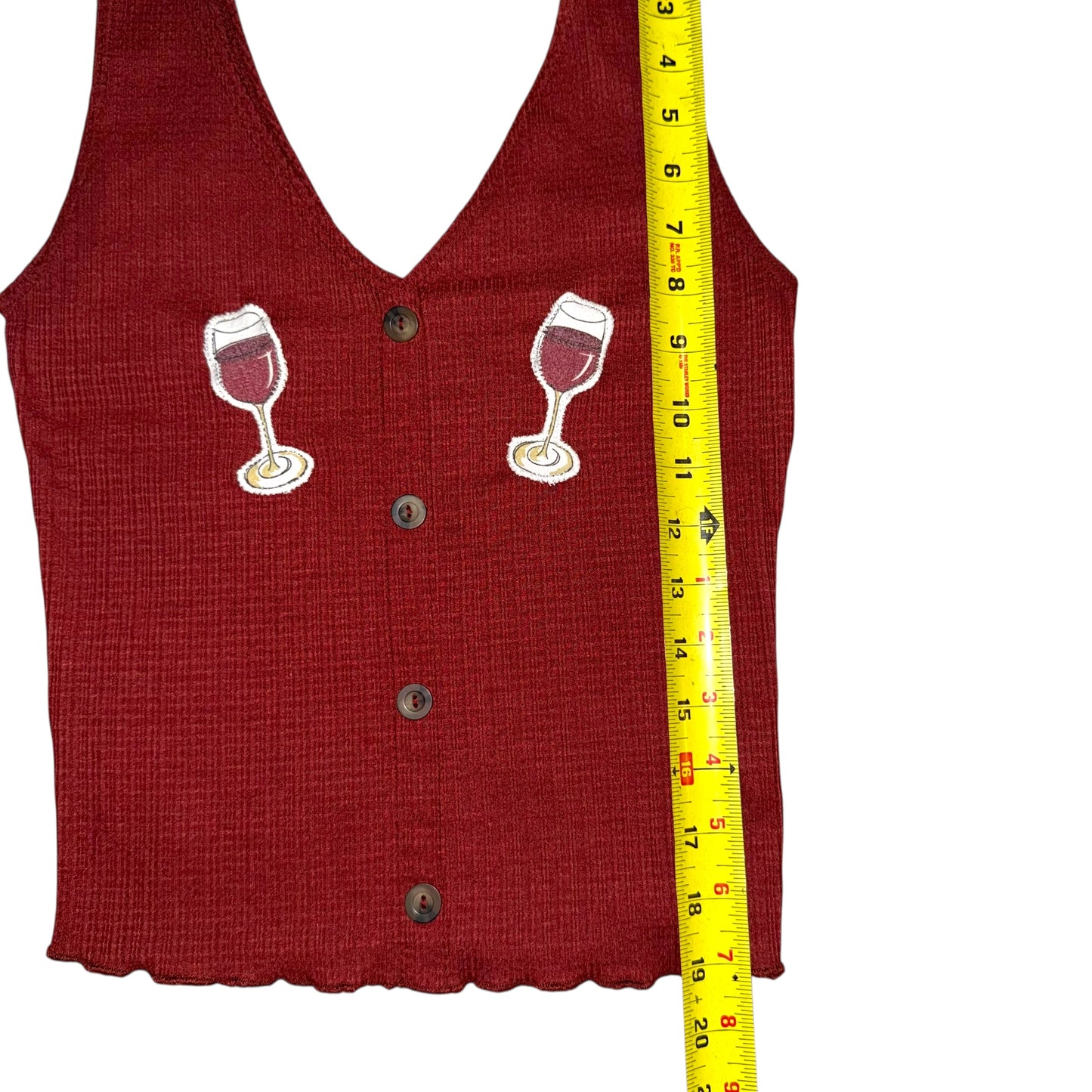 Just a Girl - Double Wine Tank (S/M)
