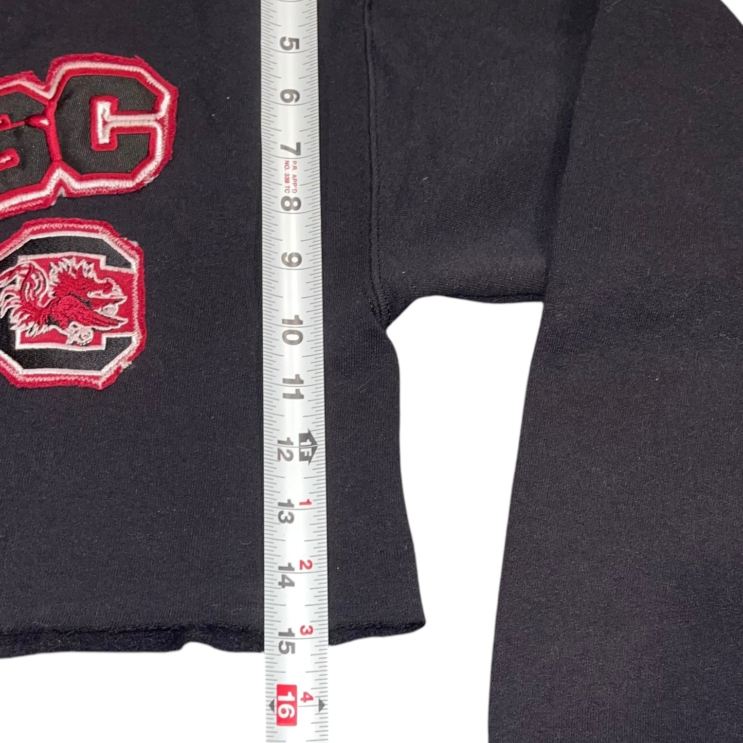 USC South Carolina Patchwork Open Front Zip (L)